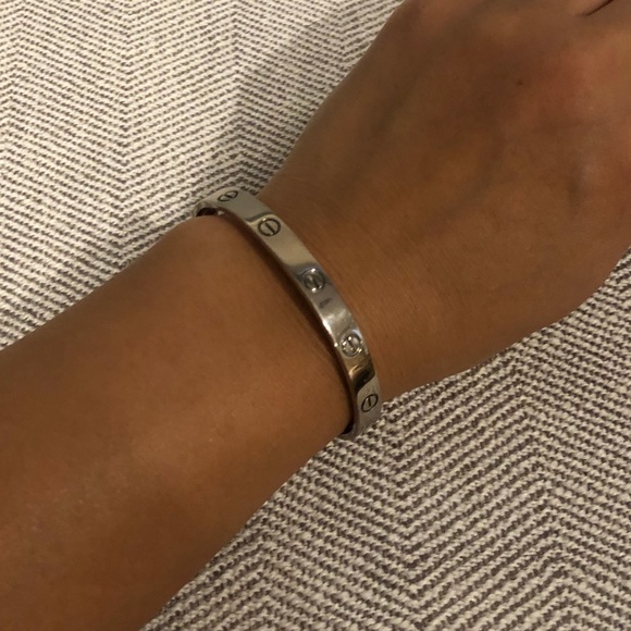 Authentic Cartier love bracelet size 17 - Picture 8 of 8